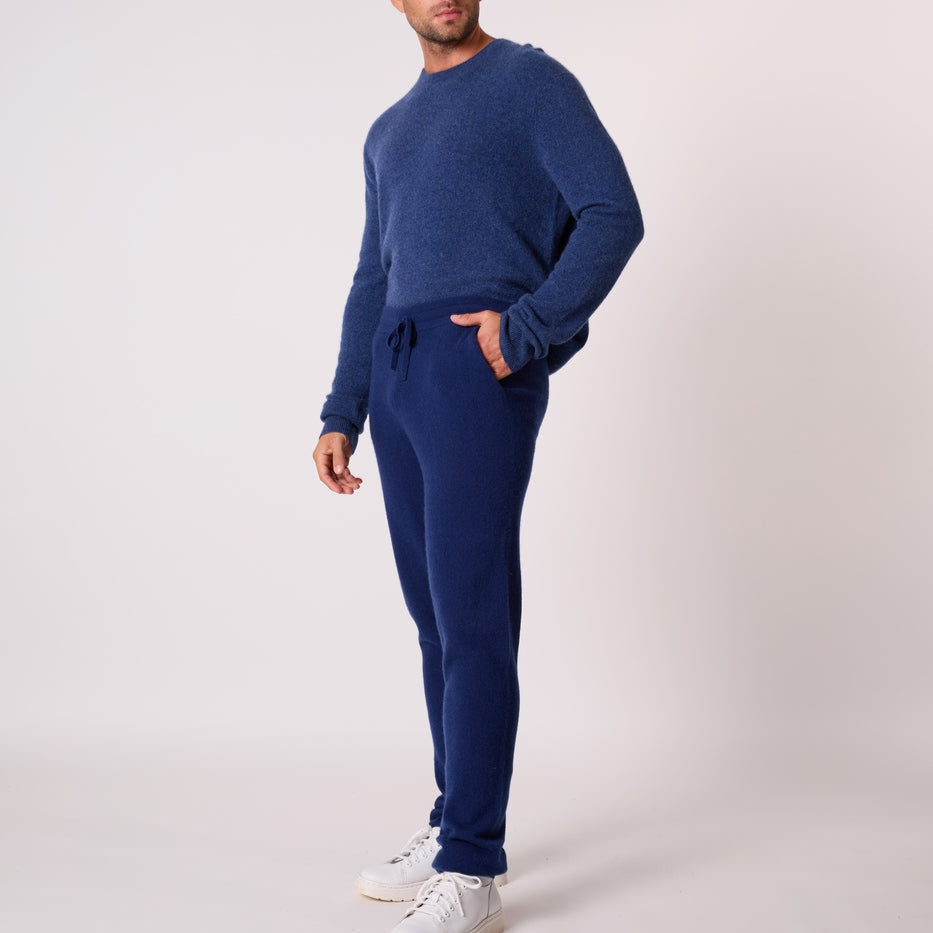 Jogging Stuart - 100% Cachemira 2 Hilos - Medianoche - Men