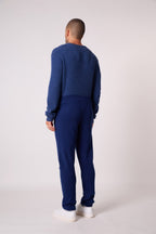 Jogging Stuart - 100% Cachemira 2 Hilos - Medianoche - Men