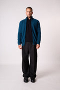 Gilet Zippé Col Montant Cody - Vert Canard