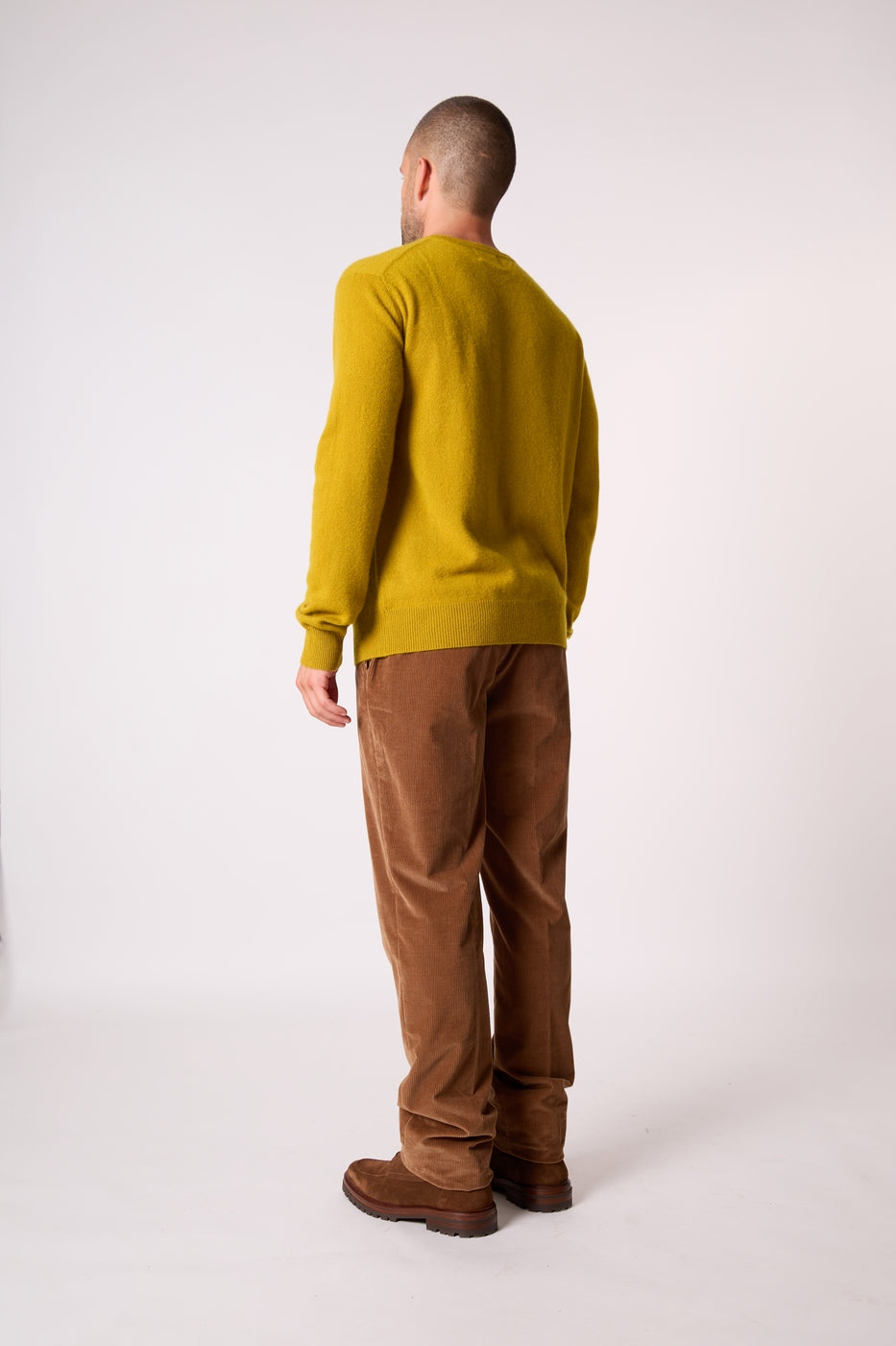 Pull Col Rond Blake - Doré