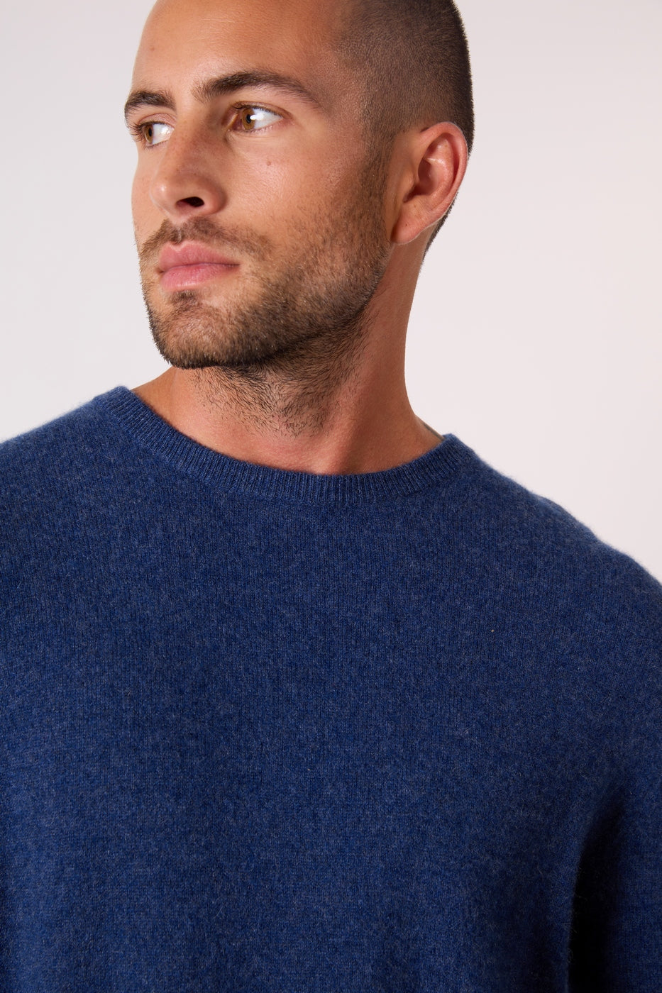 Pull Col Rond Blake - Océan Chiné
