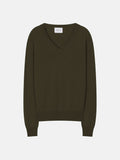 V-Neck Jumper - Kalie - Chestnut