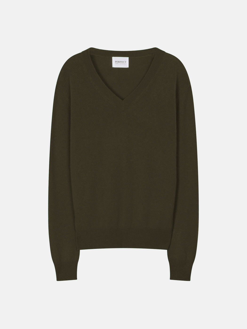 V-Neck Jumper - Kalie - Chestnut