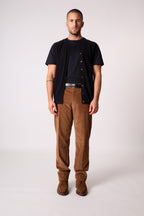 Cardigan Col V Sans Manches Arthur - Noir
