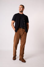 Cardigan Col V Sans Manches Arthur - Noir