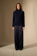 Pull Col Roulé - Carrick - Navy