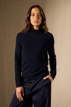 Pull Col Roulé - Carrick - Navy