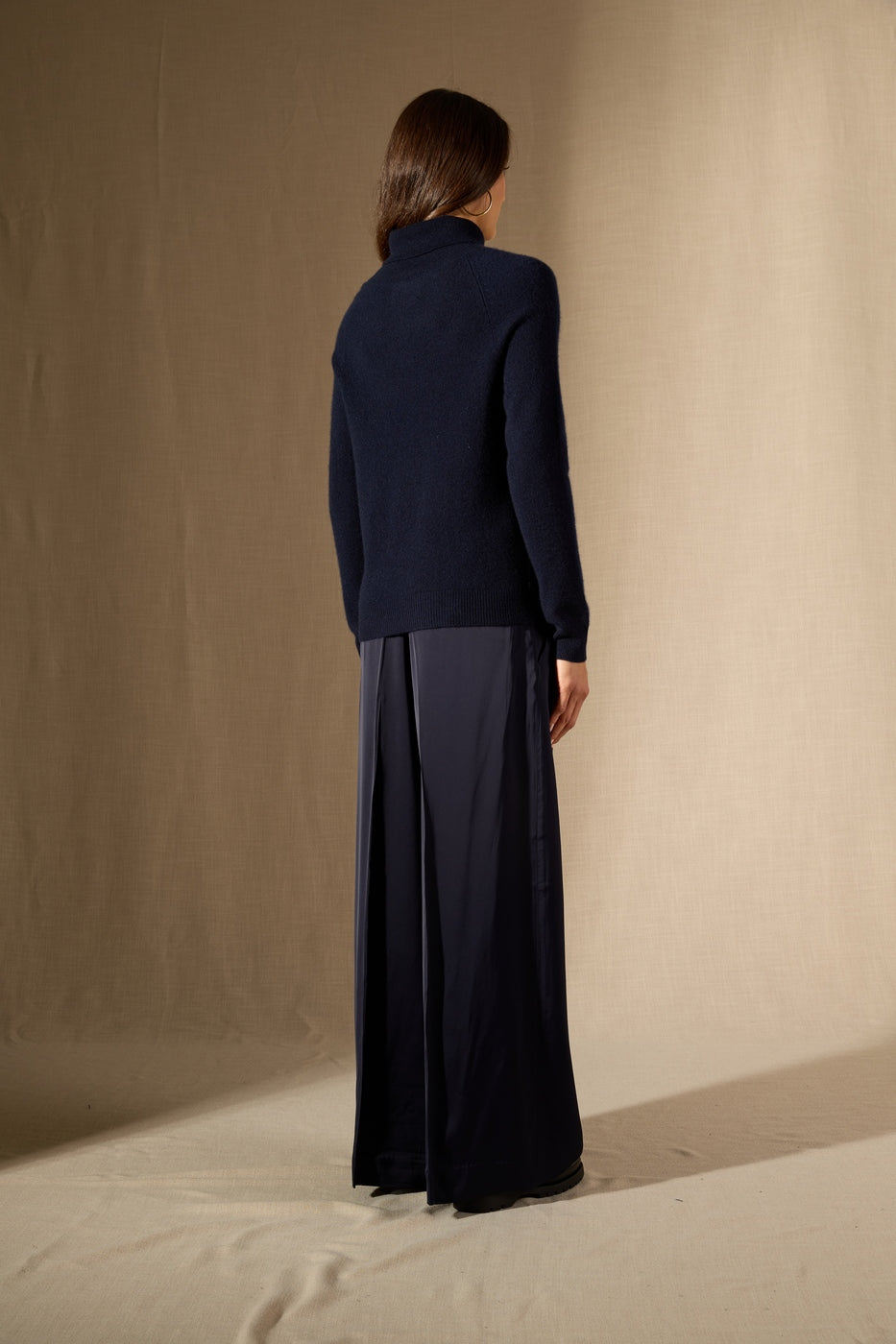 Pull Col Roulé - Carrick - Navy