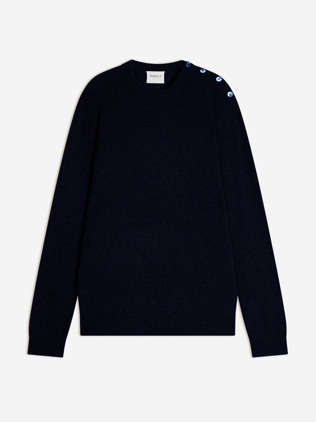 Pull Col Rond Marin Gabriel - Caviar