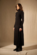 Pull Col Roulé - Ysaline - Noir