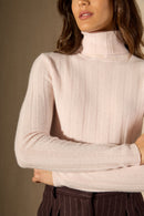 Pull Col Roulé - Ysaline - Poudre