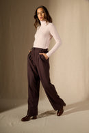 Pull Col Roulé - Ysaline - Poudre