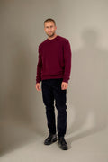 Pull Col Rond Blake - Mûre