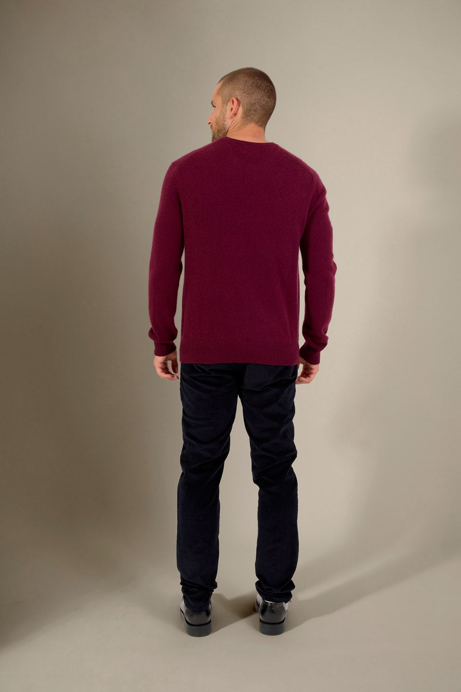 Pull Col Rond Blake - Mûre