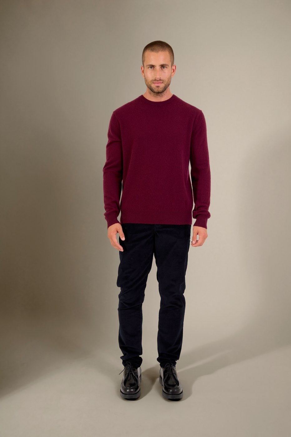 Pull Col Rond Blake - Mûre