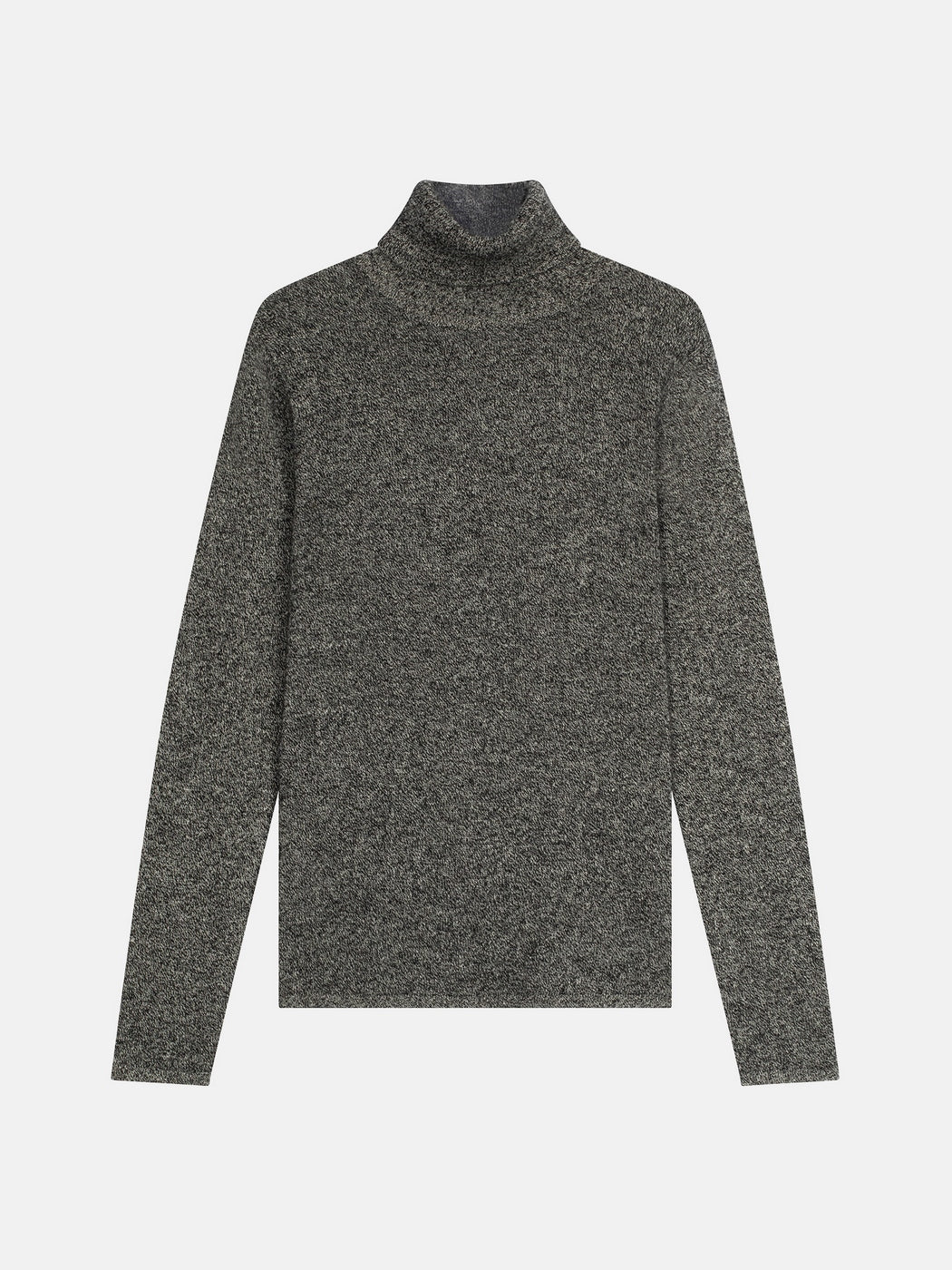Pull Col Roulé Ashley - Noir/Blanc