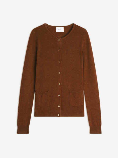Cardigan Col Rond - Amy - Cannelle
