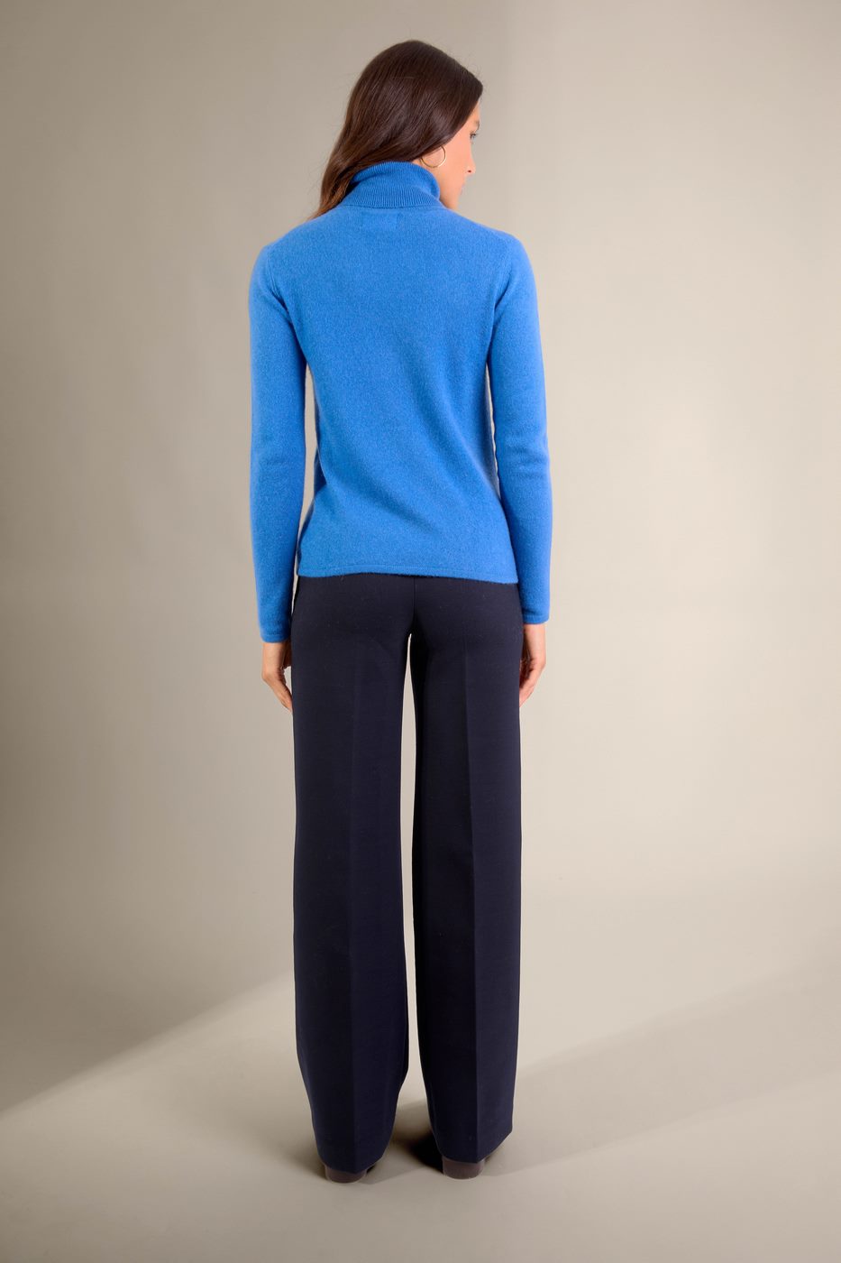 Pull Col Roulé - Ashley - Ardoise