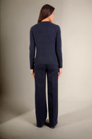 Pull Col Rond - Ecrin - Caviar