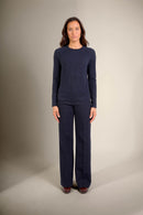 Pull Col Rond - Ecrin - Caviar