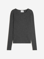 Pull Col Rond Oprah - Anthracite Chiné
