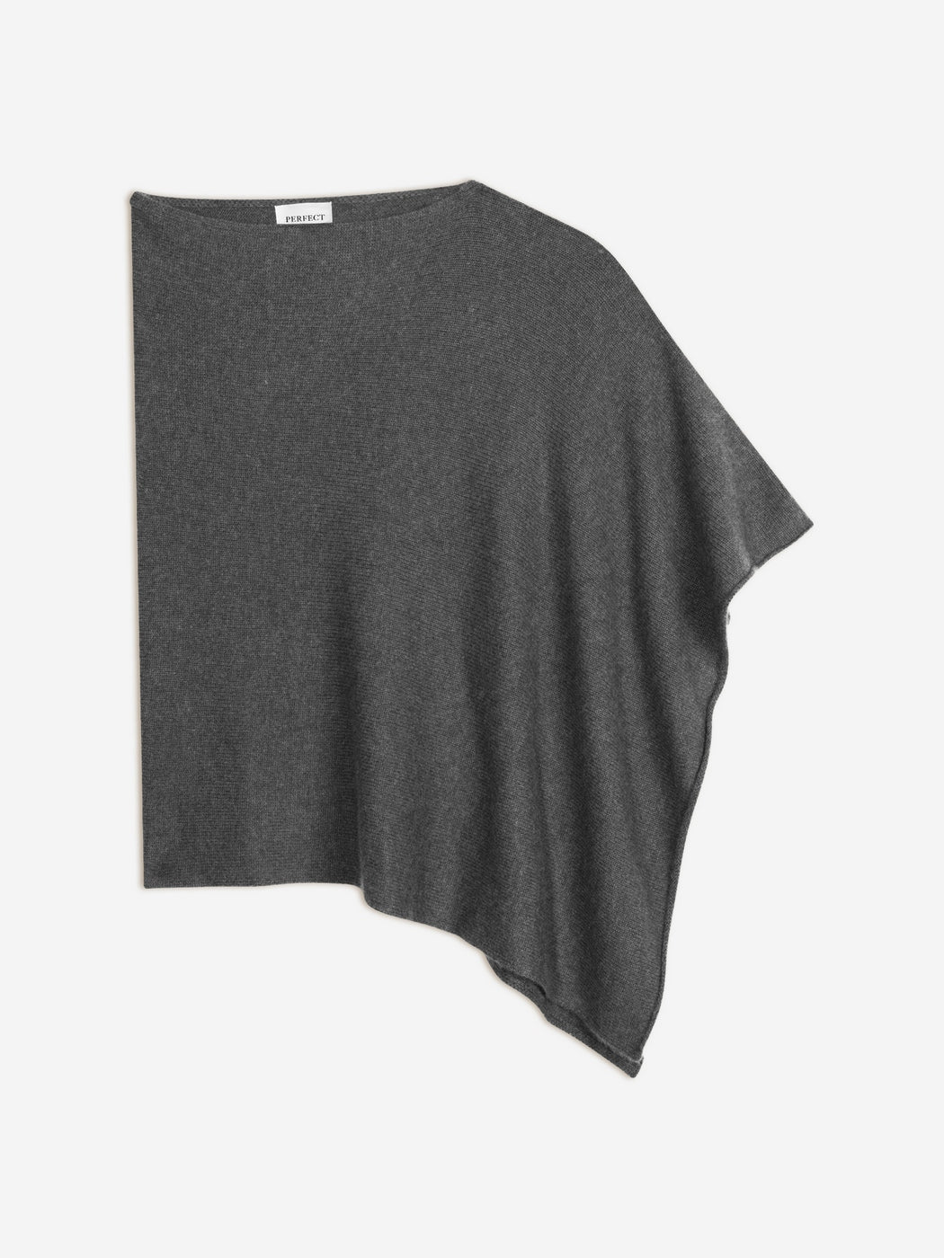 Poncho 4 Fils Georgia - Anthracite Chiné