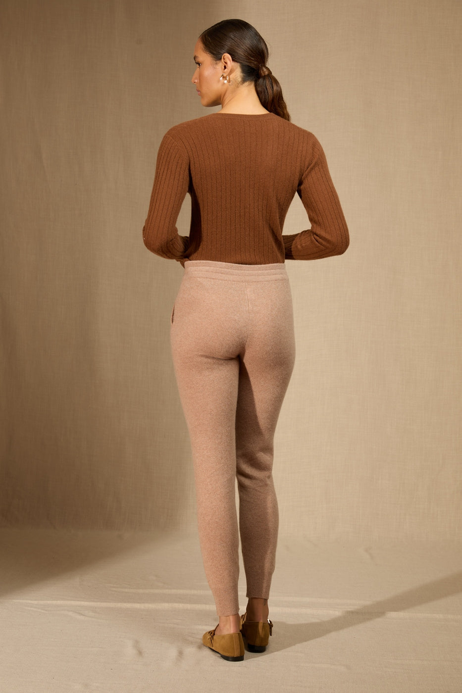 Jogging Gwen - Camel Chiné