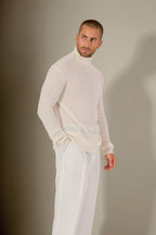 Turtleneck Sweater - Trevor - Ivory