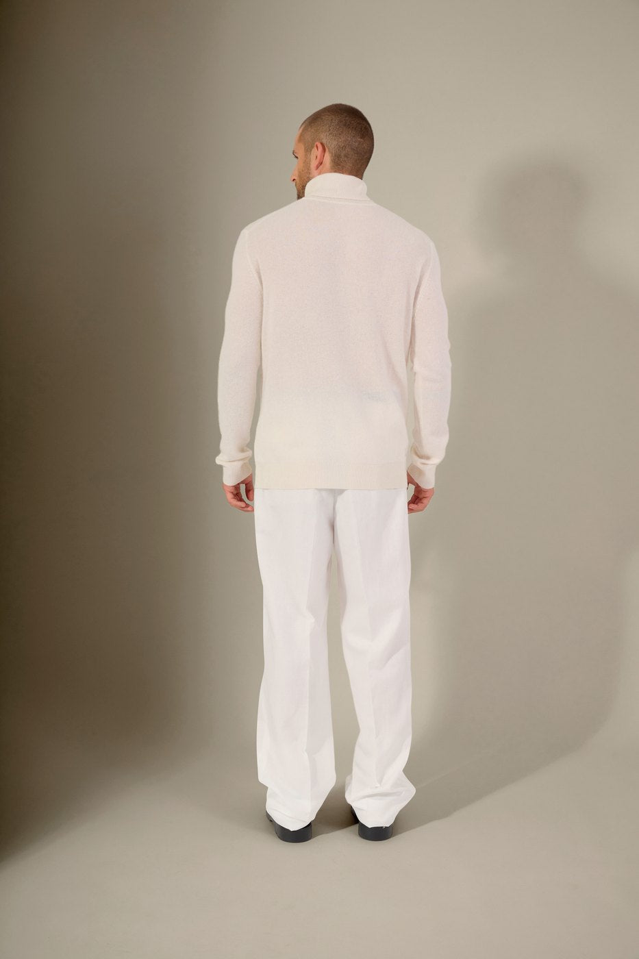 Turtleneck Sweater - Trevor - Ivory