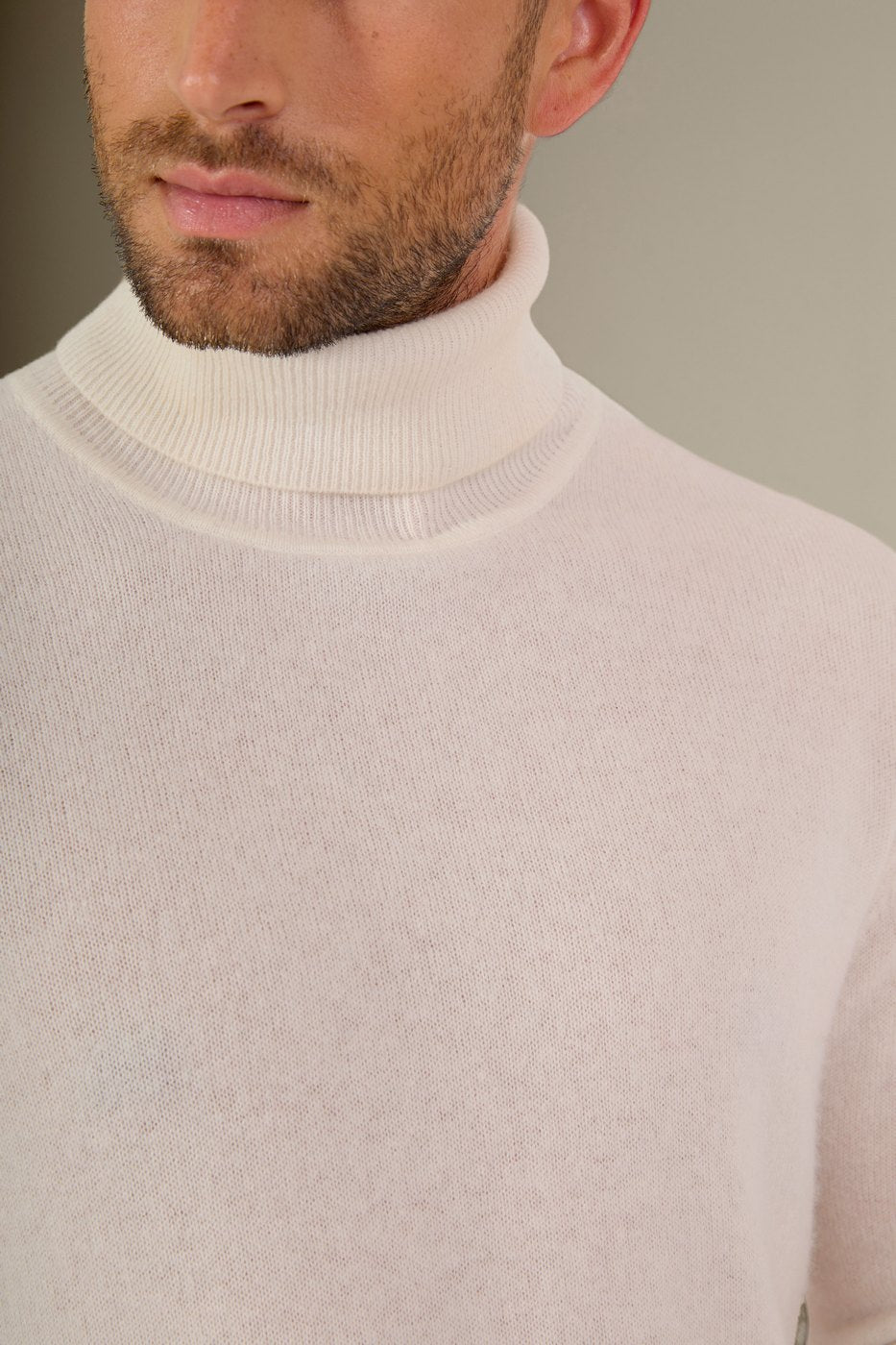 Turtleneck Sweater - Trevor - Ivory