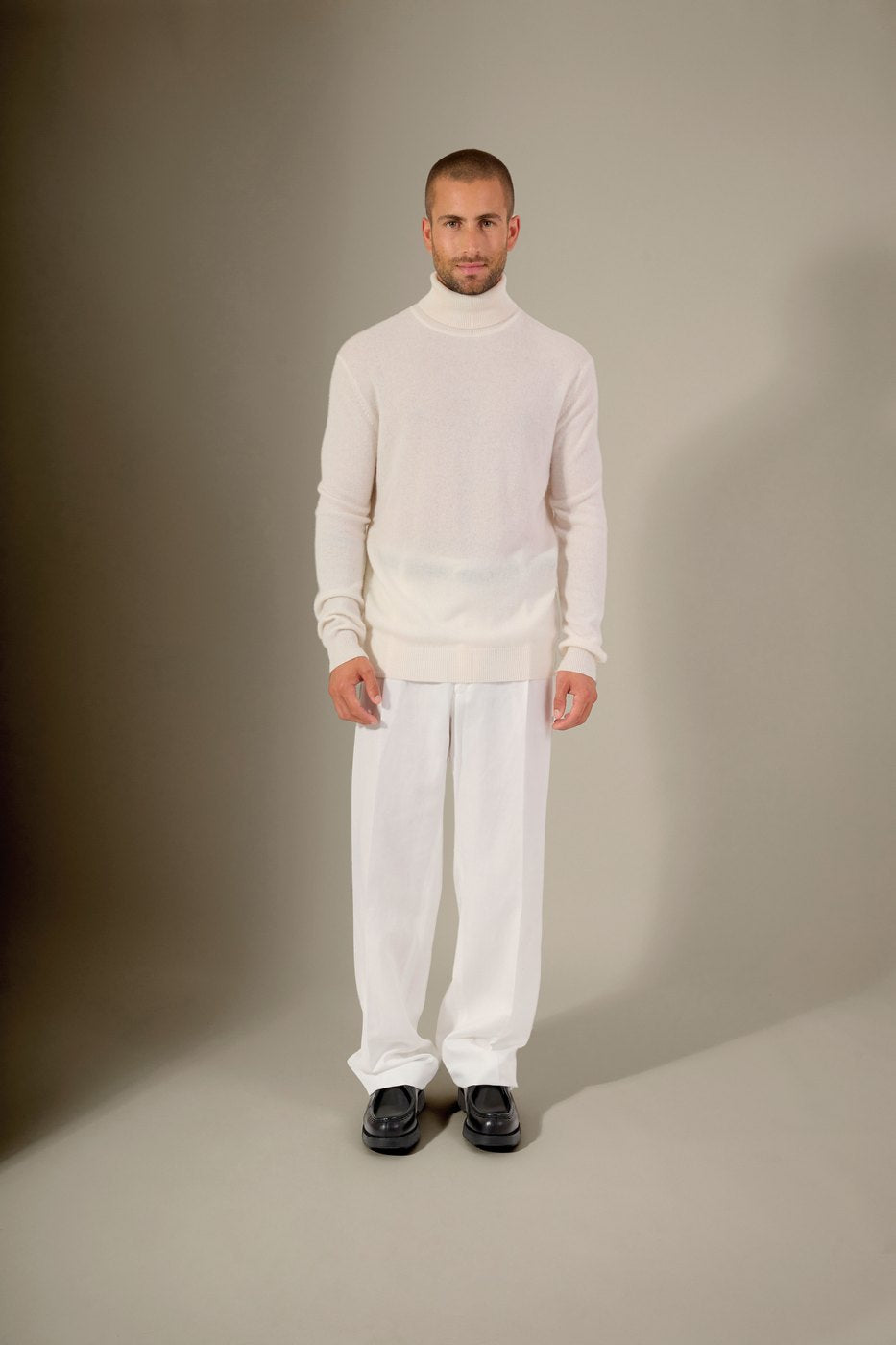 Turtleneck Sweater - Trevor - Ivory