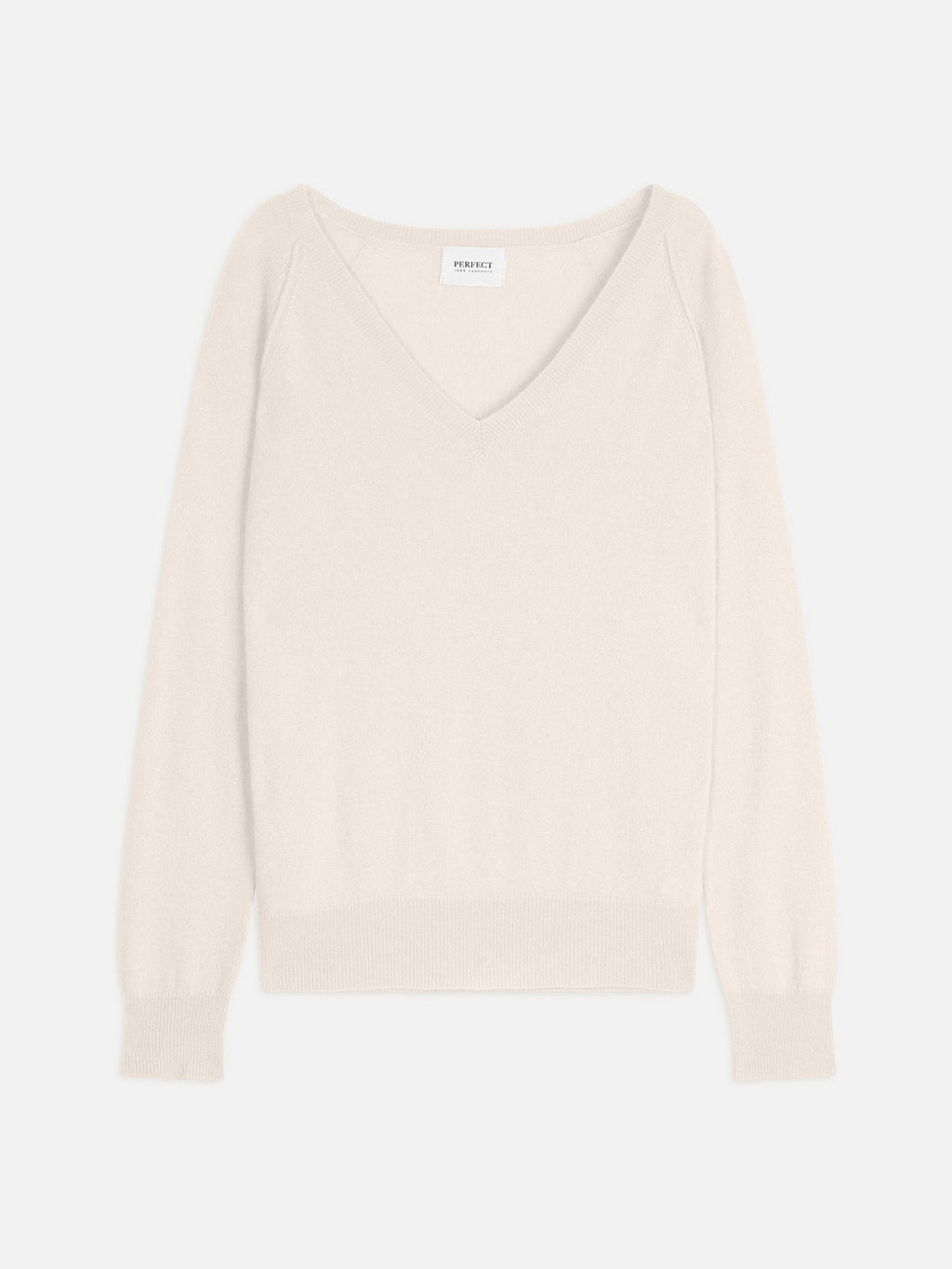 Pull Col V Penelope - Ivoire