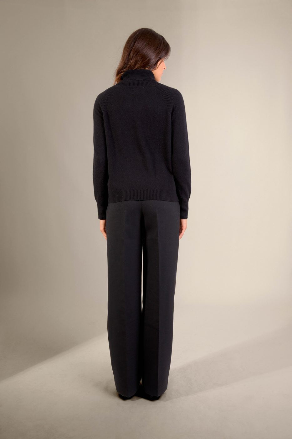 Turtleneck Sweater - Lilly - Black