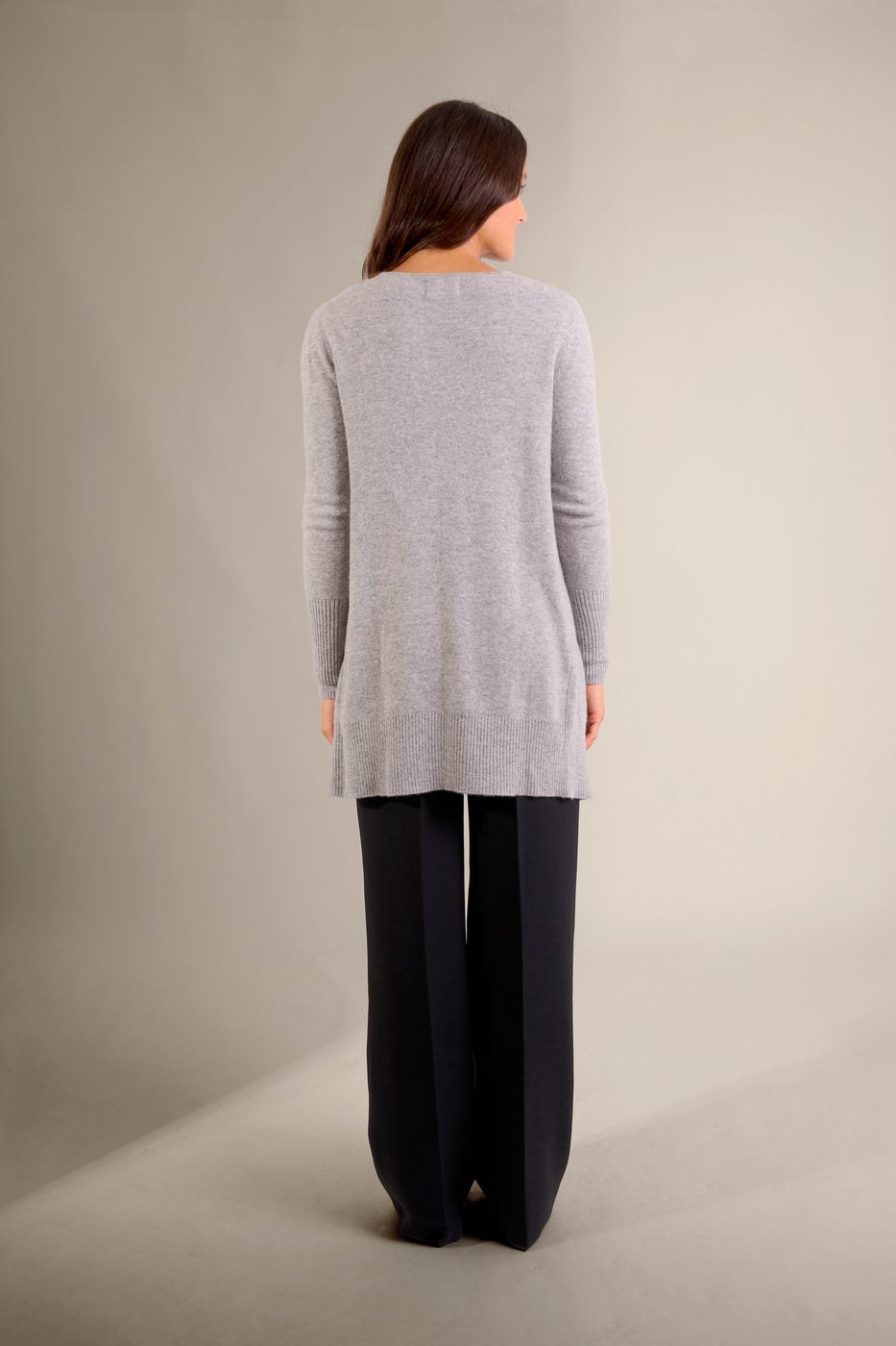 Long Jacket - Abigail - Heather Cloud