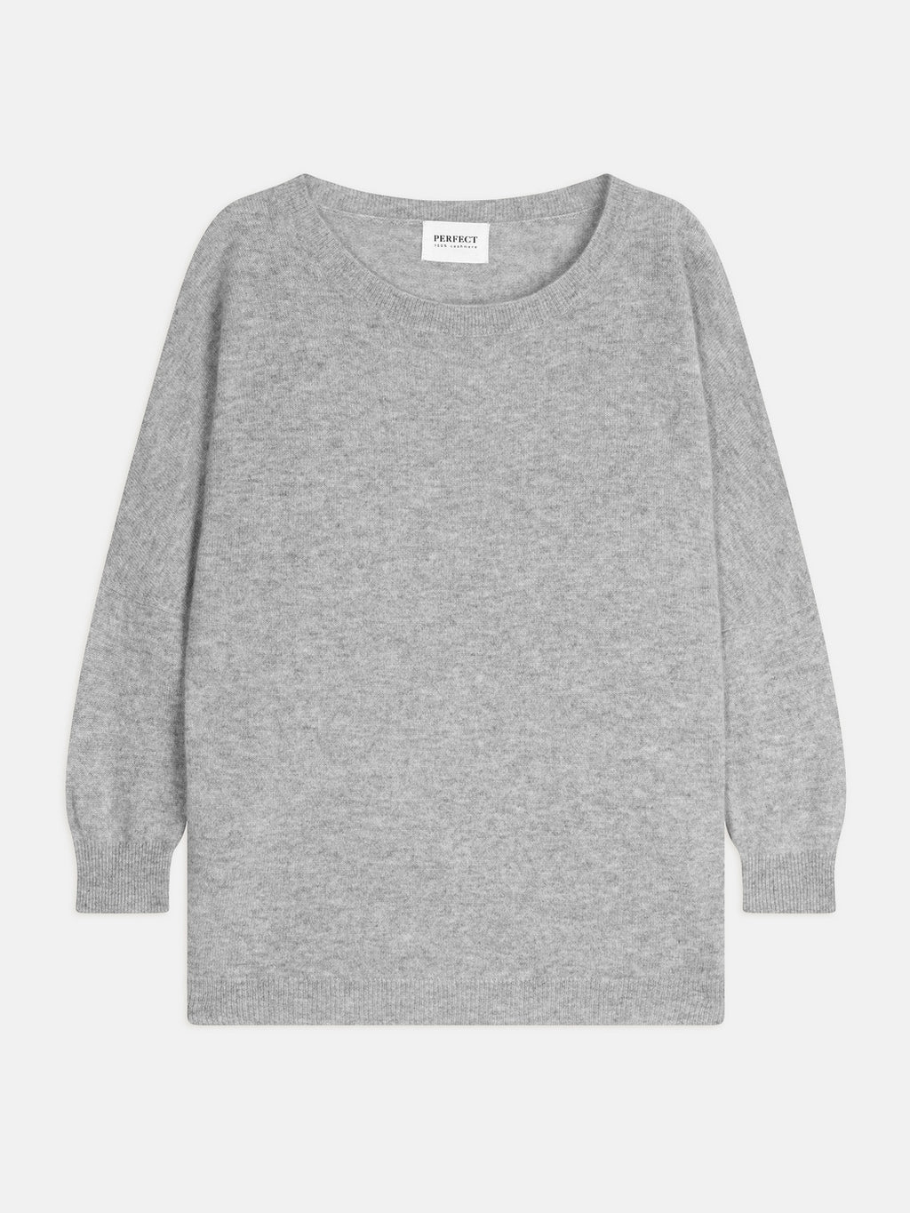 Batwing Sweater - Molly - Heathered Cloud
