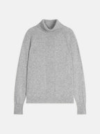 Turtleneck Sweater - Lilly - Heather Cloud