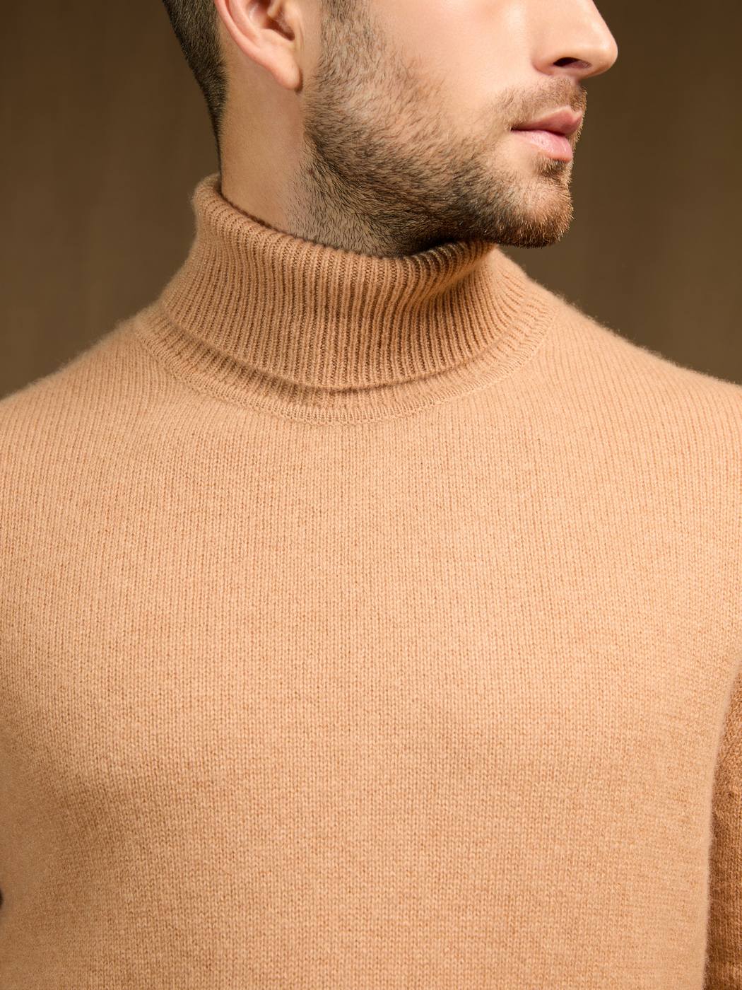 Turtleneck Sweater - Trevor - Sahara