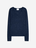 Pull Col V 4 Fils Gaby - Océan Chiné