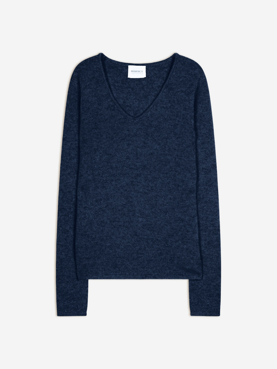 Pull Col V 4 Fils Gaby - Océan Chiné