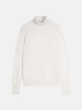 Pull Col Roulé Florivien - Blanc Chiné