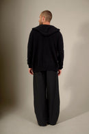 Gilet Zippé Capuche - Eldo - Noir
