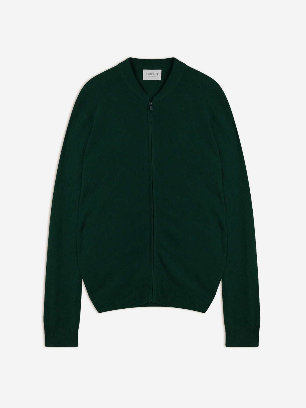 Gilet Zippé Col Mao Ramon - Cyprès