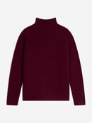 Pull Col Montant 6 Fils - Mairos - Bordeaux