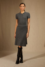Polo Shirt - Sinead - Anthracite Marl
