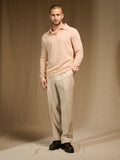 Polo Manches Longues Spencer - Beige
