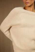 Jersey de Cuello Redondo 4 Hilos - Oceane - Avoine