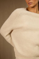 Pull Col Rond 4 Fils - Oceane - Avoine