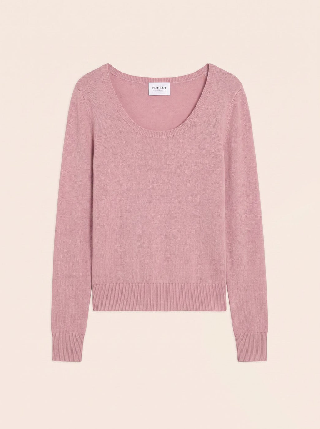 Pull Col Bateau Cylena - Bois De Rose