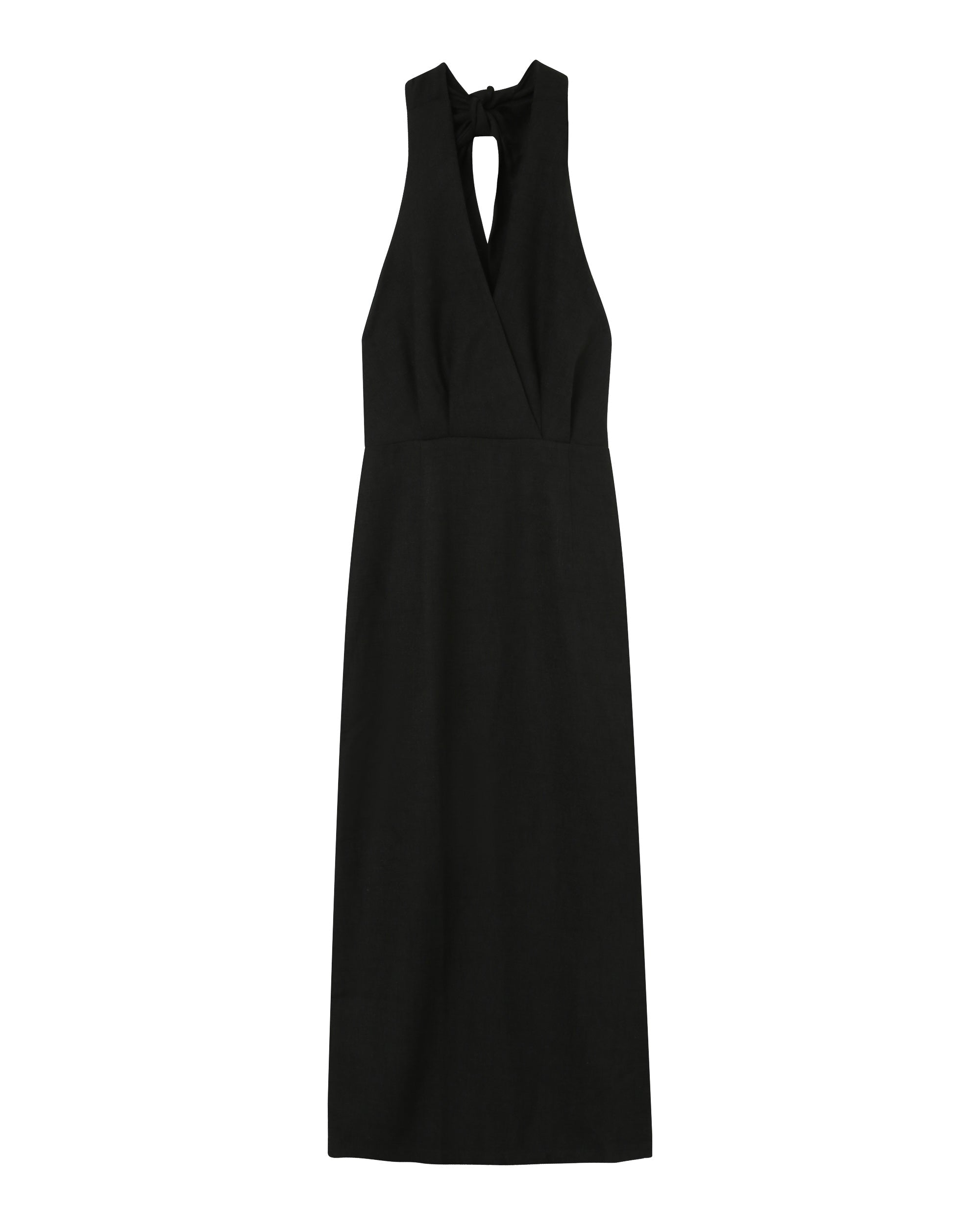 Perla Midi Dress - Black