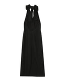 Robe Mi-Longue Perla - Noir